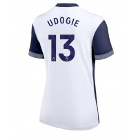 Tottenham Hotspur Destiny Udogie #13 Domáci Ženy futbalový dres 2024-25 Krátky Rukáv